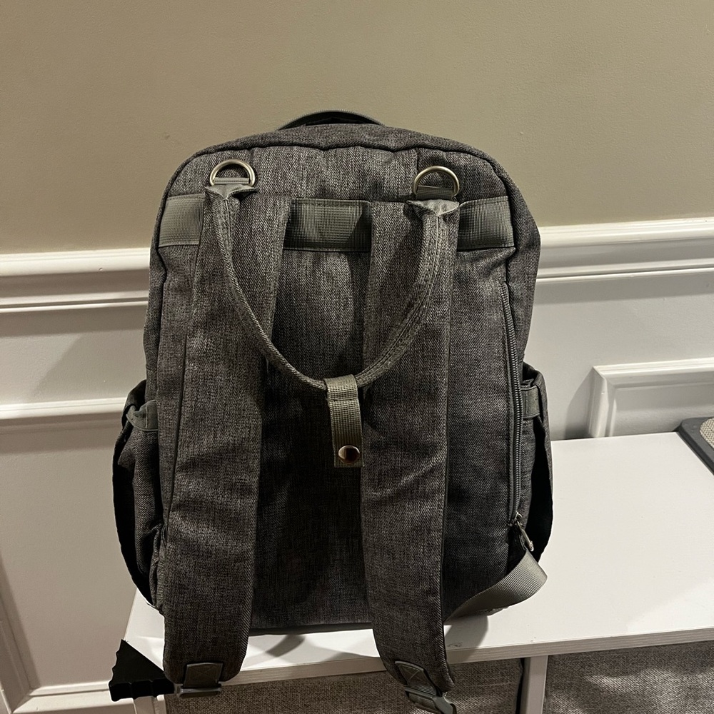 Gray Diaper Backpack - image 2